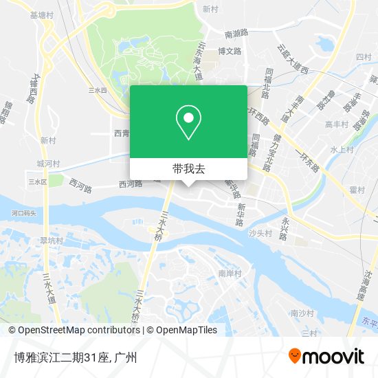 博雅滨江二期31座地图