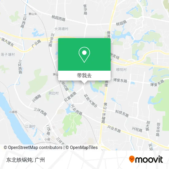 东北铁锅炖地图