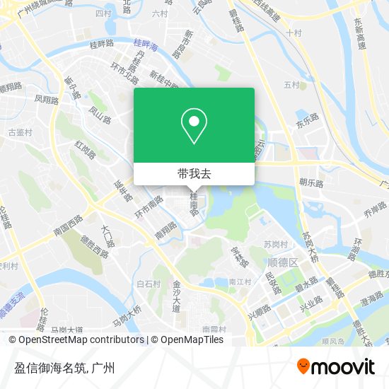 盈信御海名筑地图