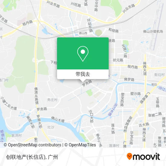 创联地产(长信店)地图