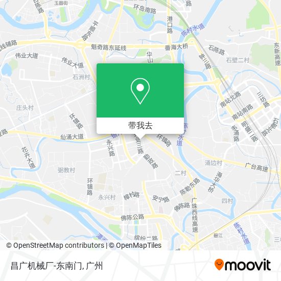 昌广机械厂-东南门地图