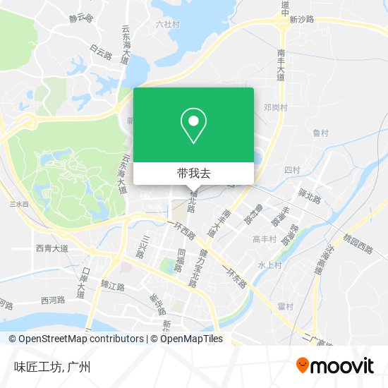 味匠工坊地图