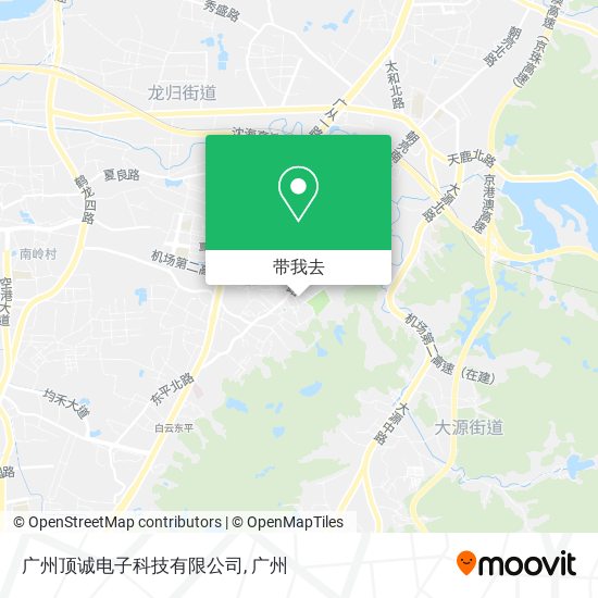 广州顶诚电子科技有限公司地图