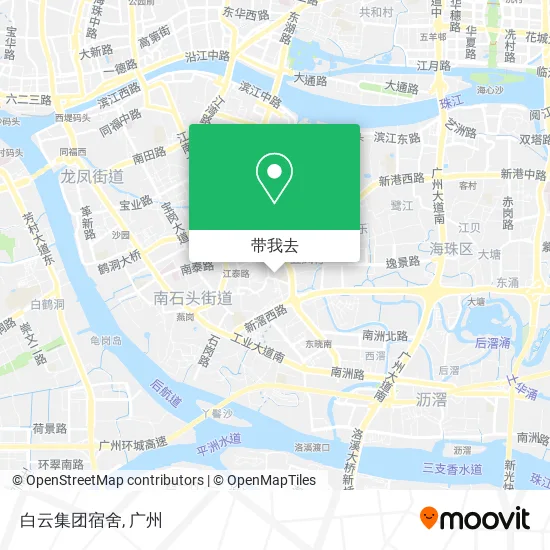 白云集团宿舍地图