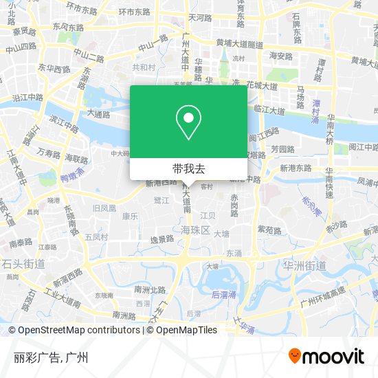 丽彩广告地图