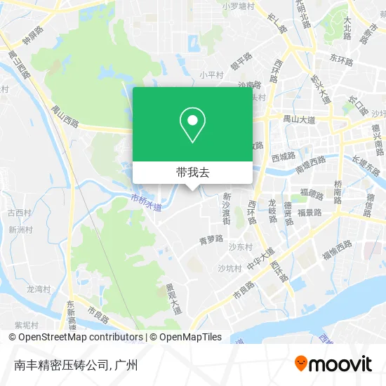 南丰精密压铸公司地图