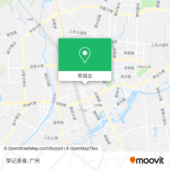荣记美食地图