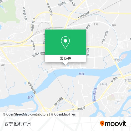 西宁北路地图