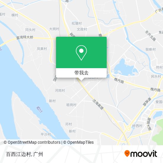 百西江边村地图