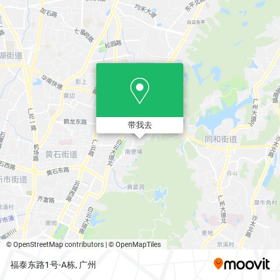 福泰东路1号-A栋地图