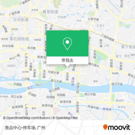 善品中心-停车场地图