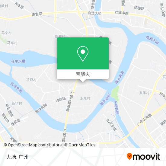 大塘地图