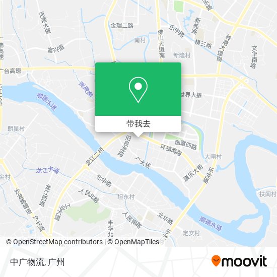 中广物流地图