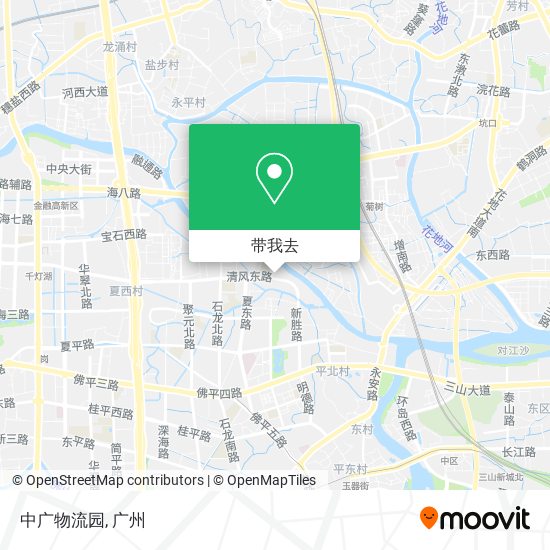 中广物流园地图