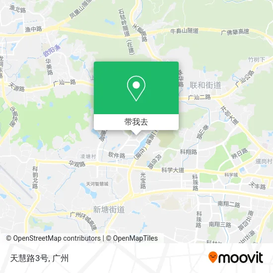 天慧路3号地图