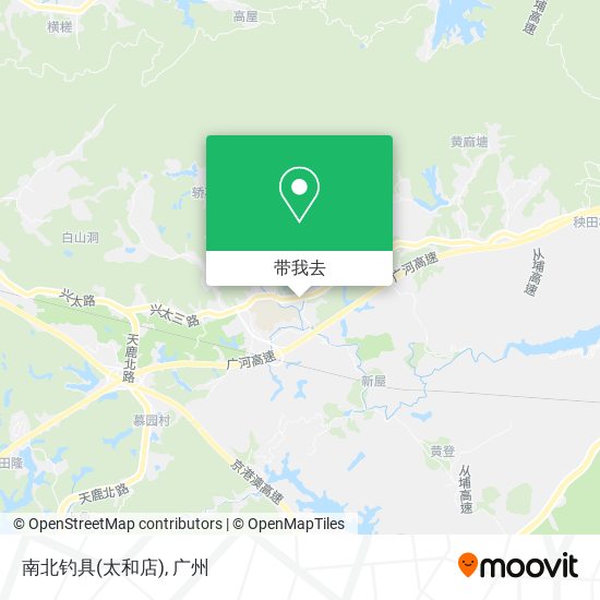 南北钓具(太和店)地图