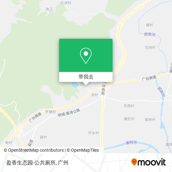 盈香生态园-公共厕所地图