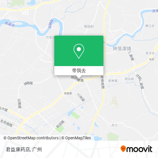 君益康药店地图