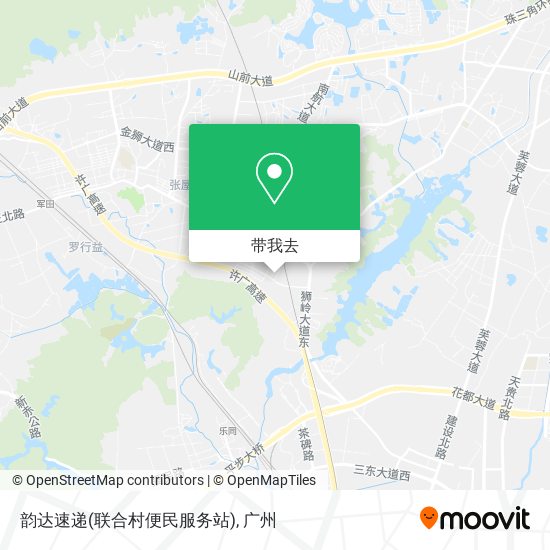 韵达速递(联合村便民服务站)地图
