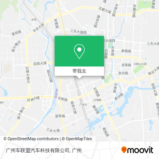 广州车联盟汽车科技有限公司地图