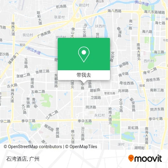 石湾酒店地图