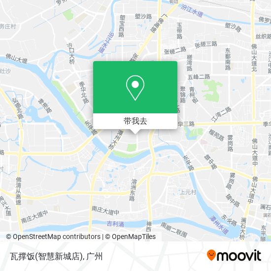 瓦撑饭(智慧新城店)地图