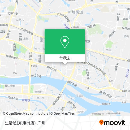 生活通(东康街店)地图