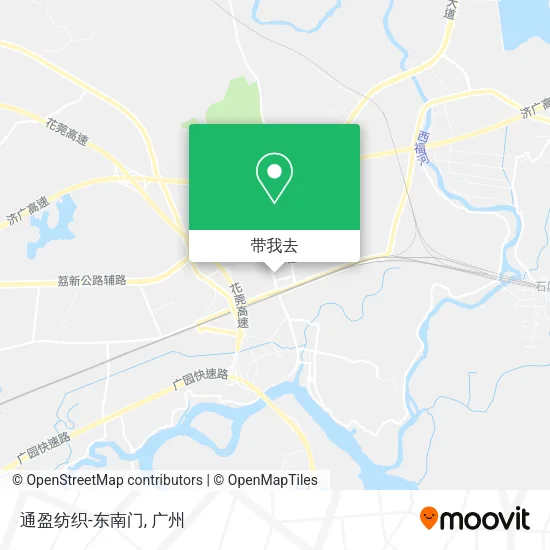 通盈纺织-东南门地图