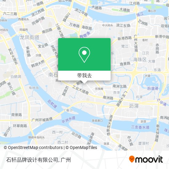石轩品牌设计有限公司地图