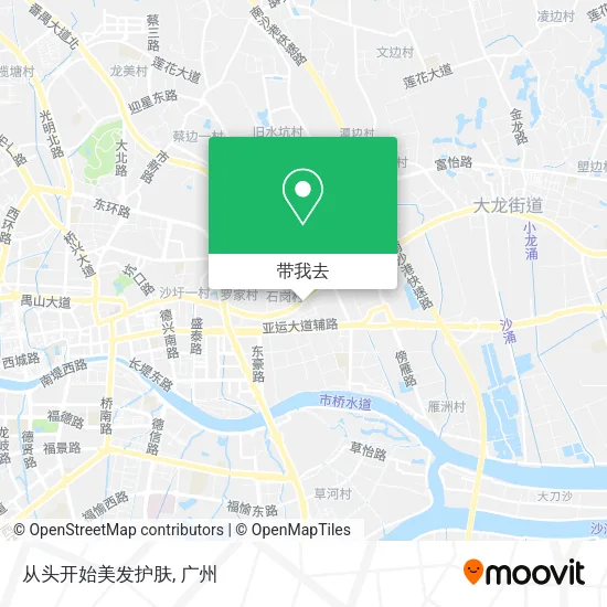 从头开始美发护肤地图