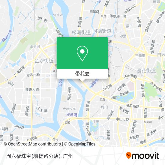 周六福珠宝(增槎路分店)地图