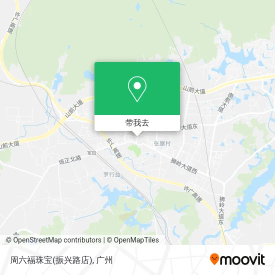 周六福珠宝(振兴路店)地图