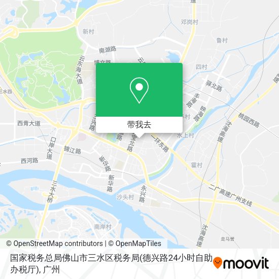 国家税务总局佛山市三水区税务局(德兴路24小时自助办税厅)地图
