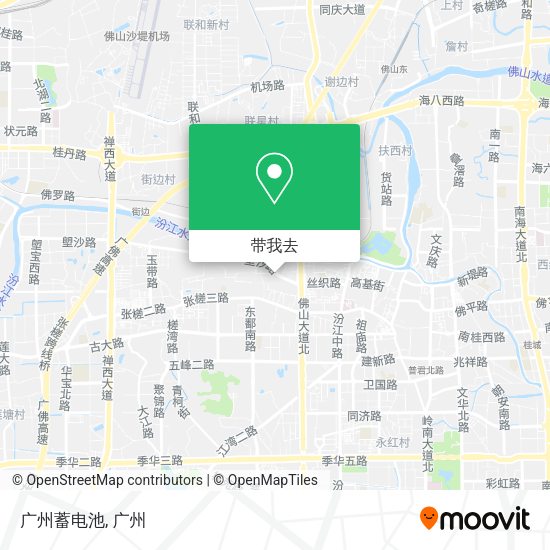 广州蓄电池地图
