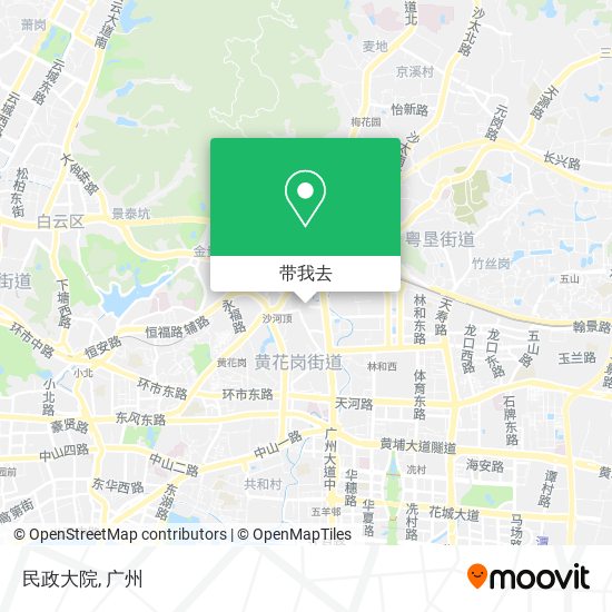 民政大院地图
