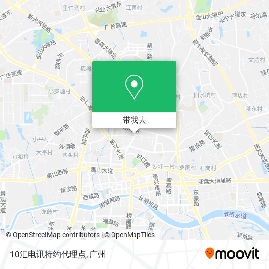 10汇电讯特约代理点地图