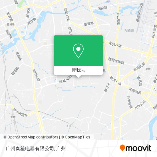 广州秦笙电器有限公司地图