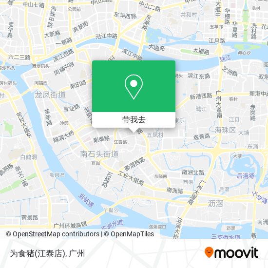 为食猪(江泰店)地图