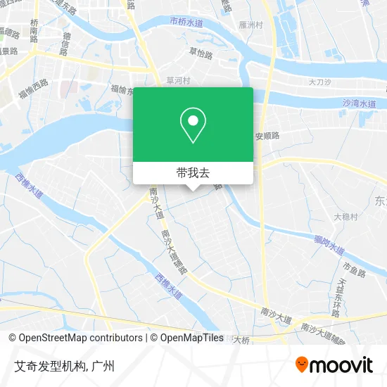 艾奇发型机构地图