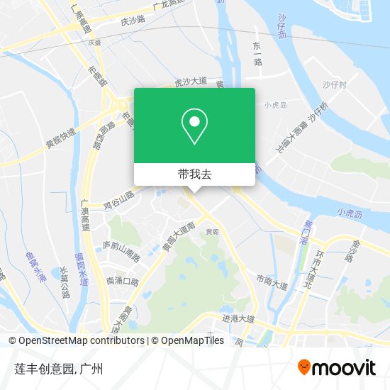 莲丰创意园地图