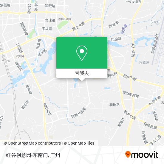 红谷创意园-东南门地图