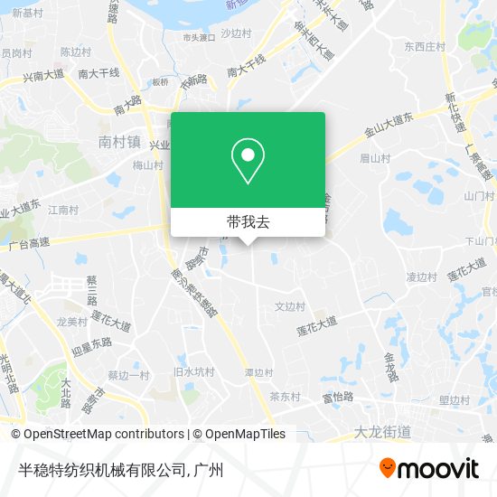 半稳特纺织机械有限公司地图