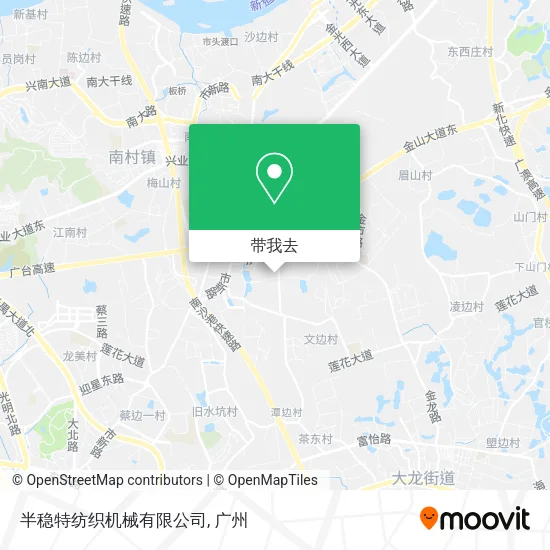 半稳特纺织机械有限公司地图