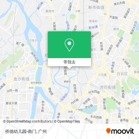 侨德幼儿园-南门地图
