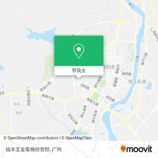锐丰五金装饰经营部地图