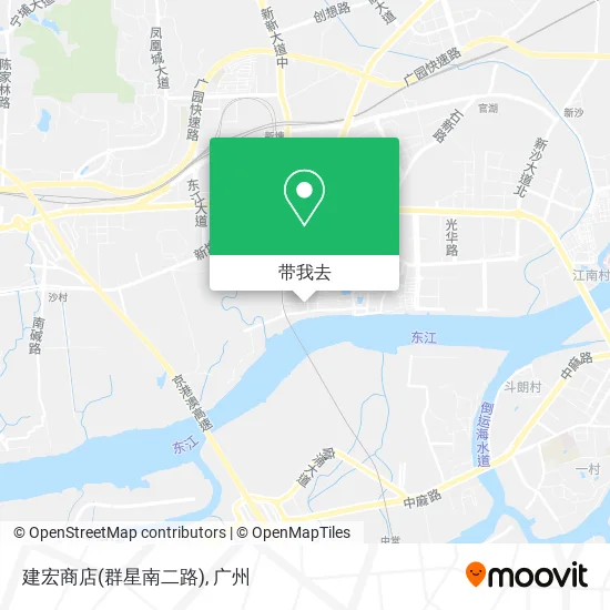 建宏商店(群星南二路)地图