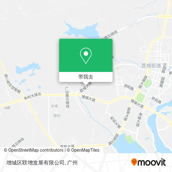 增城区联增发展有限公司地图