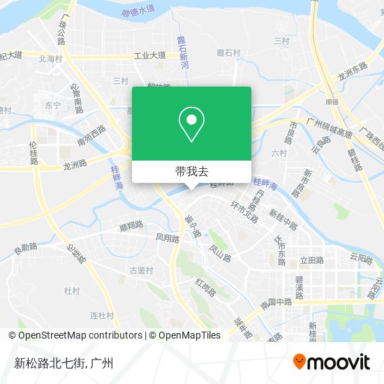 新松路北七街地图