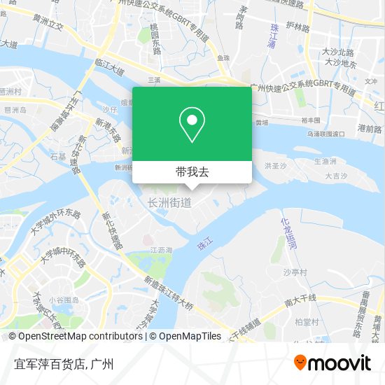 宜军萍百货店地图