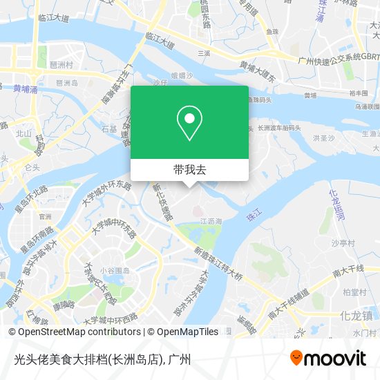 光头佬美食大排档(长洲岛店)地图